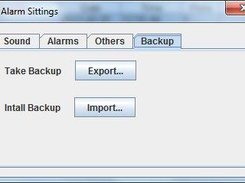 Alarm Backup