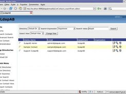1 - List Contacts page
