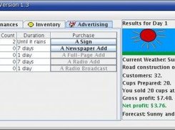 Advertising tab.