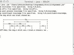JLinkGrammar Running at the Command Line