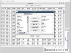 Table Column Configuration Dialog