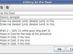 JLyrics - Editing A Song