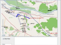 Area around airport Wien Schwechat (LOWW)