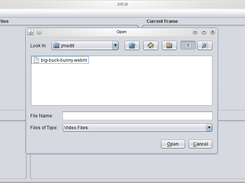 File open dialog