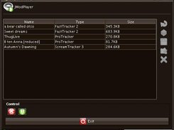 JModPlayer 1.2 playing through a list of files.