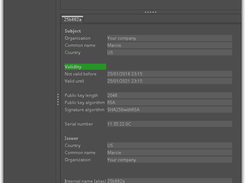 create certificate