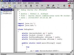 SnapShot of JNotePad