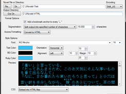 JNovel Formatter Screenshot 1