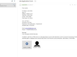 Email Results