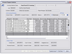 CYMA Job Cost Screenshot 1