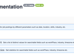 Techmap's Job Data Feed