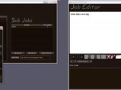 A General screenshot displaying JobManagers many features