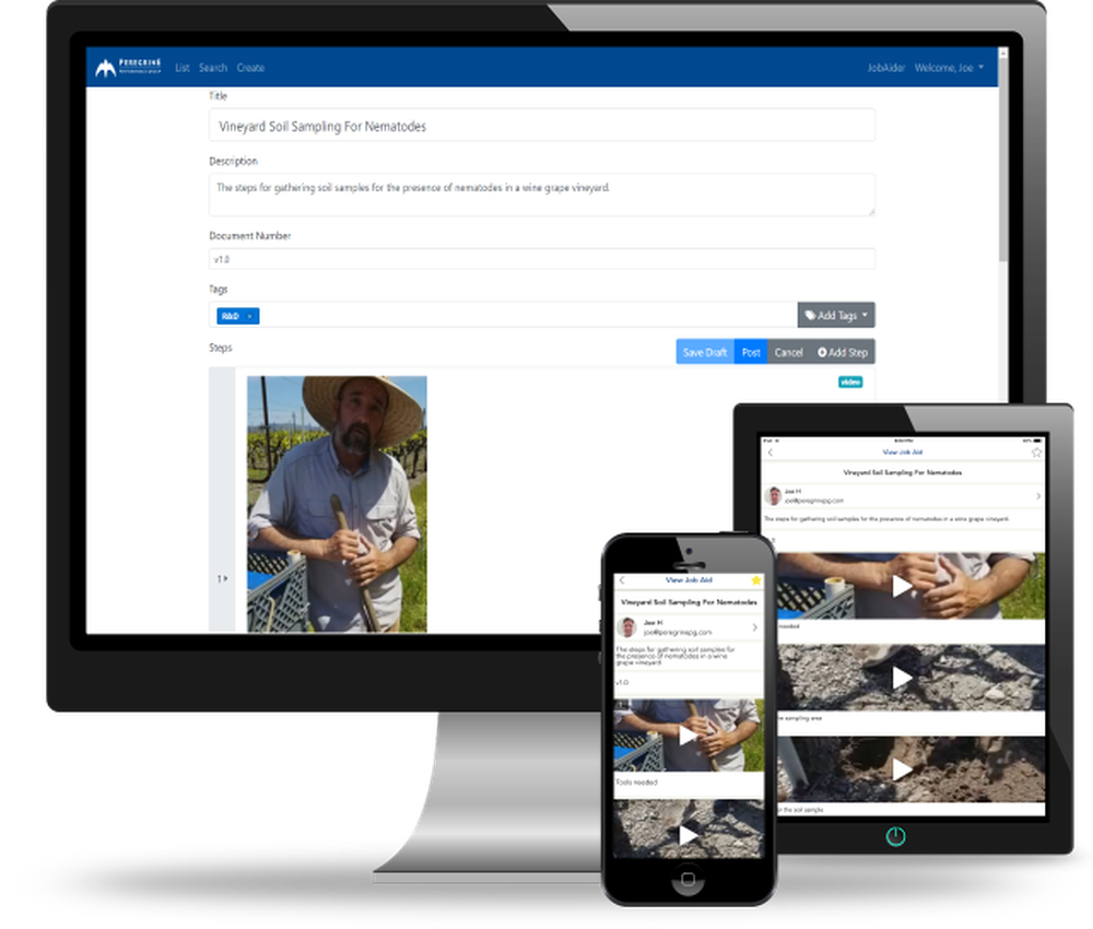 JobAider Screenshot 1