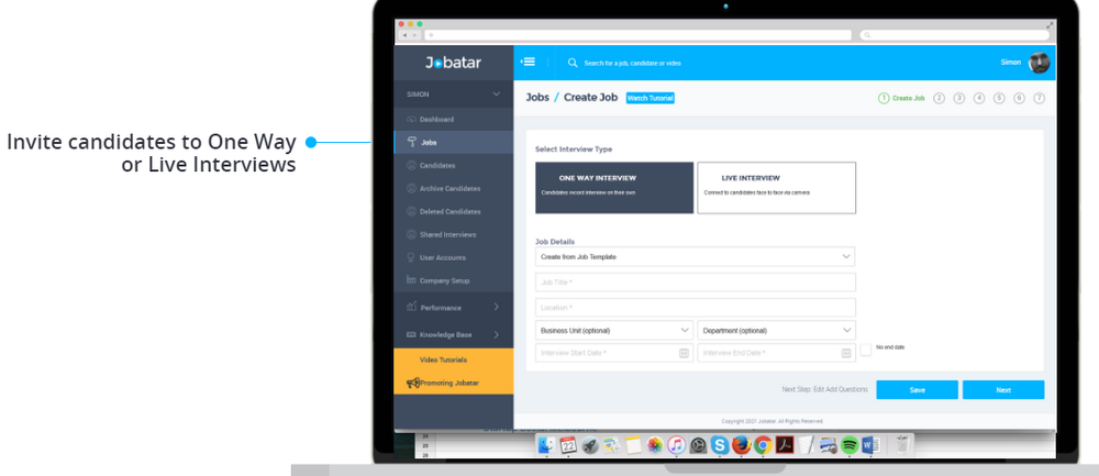 Jobatar Screenshot 1
