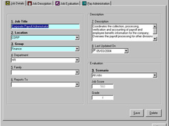 Jobchart System Screenshot 1