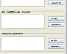 Specify Attachments, Email Body, and Sending Email Address