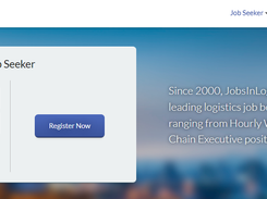 JobsInLogistics.com Screenshot 1