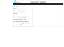 Add Jobs page