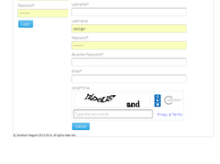 Homepage for jobslog