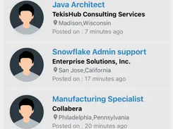 Jobs'n'Profiles Screenshot 1