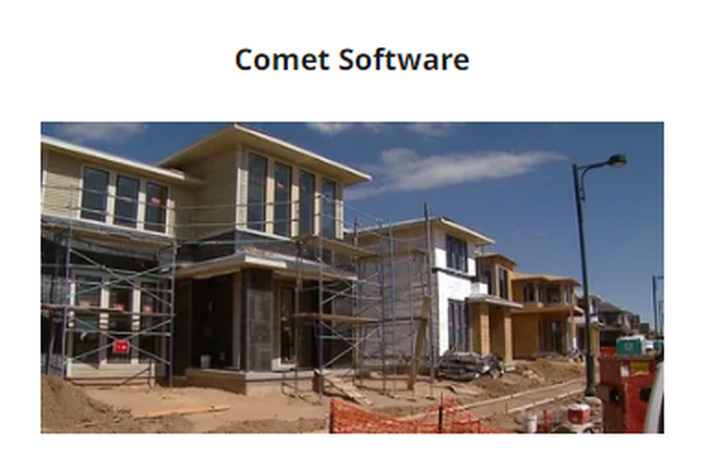 Comet Software Screenshot 1