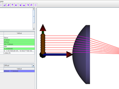 Plano-aspheric lens