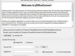 jOfficeConvert Screenshot 1