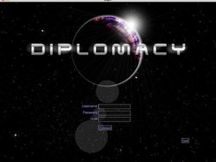 Login screen