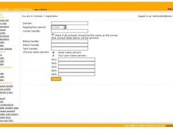 Domain registration