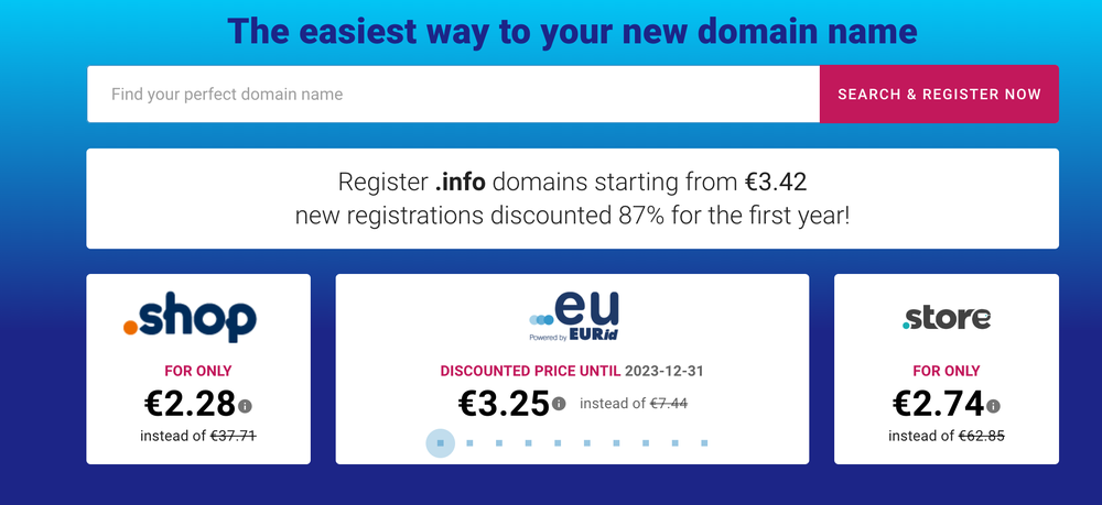 Joker.com Screenshot 1