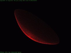 Parabolic mirror; 3D view (3d rotations)