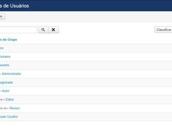 Grupos de Usuários
