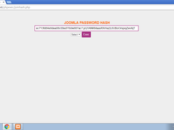 put your joomla hash ..