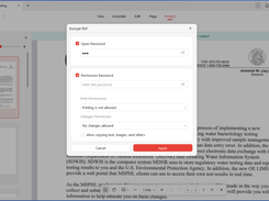 PDF encryption - JOPDF