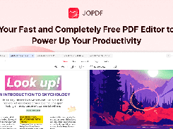 Clean interface - JOPDF