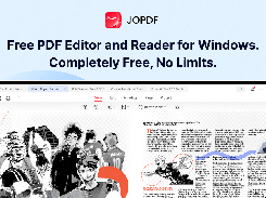 A free PDF editor - JOPDF