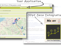 JOpt.TourOptimizer Screenshot 1