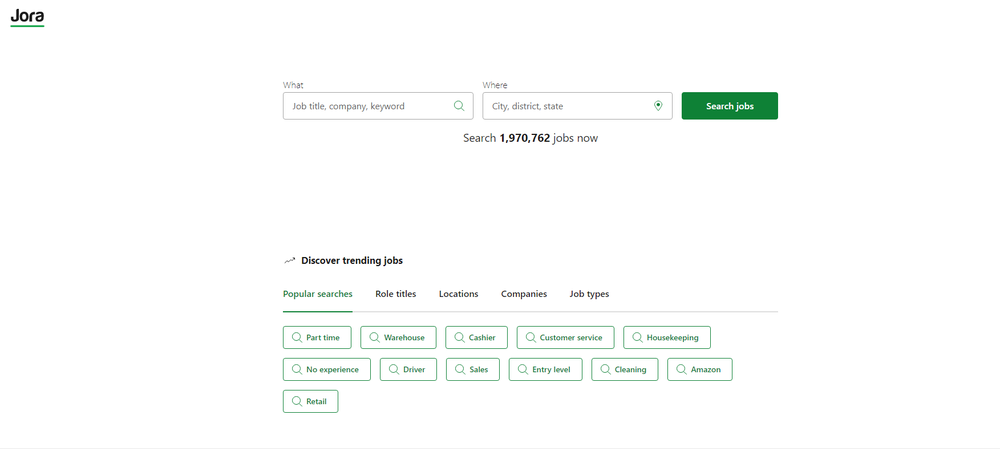 Jora Screenshot 1