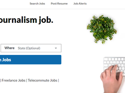 JournalismJobs.com Screenshot 1