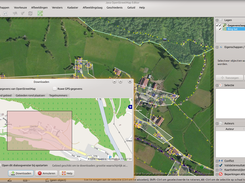 The Java OpenStreetMap Editor using the Joxy look and feel