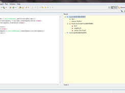 Execute Criteria queries by using the implicit variable entityManager