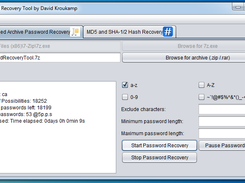 password recovery session