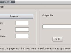 PDF Splitter on gnome