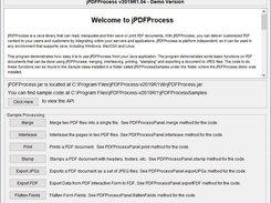 jPDFProcess Screenshot 1