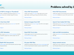 Problems solved by JPedal