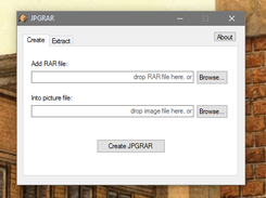 JPGRAR - Create any image-archive files (JPGRAR and JPGZIP recommended)