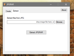 JPGRAR - Easily extract RAR archives from images