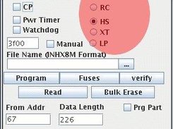 Oscillator settings