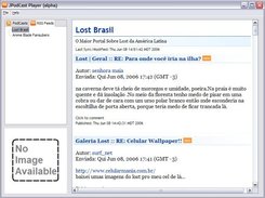 RSS 2.0 feed reader