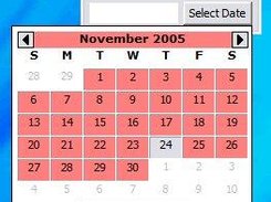 SWT Version of JPopupCalendar with custom look.